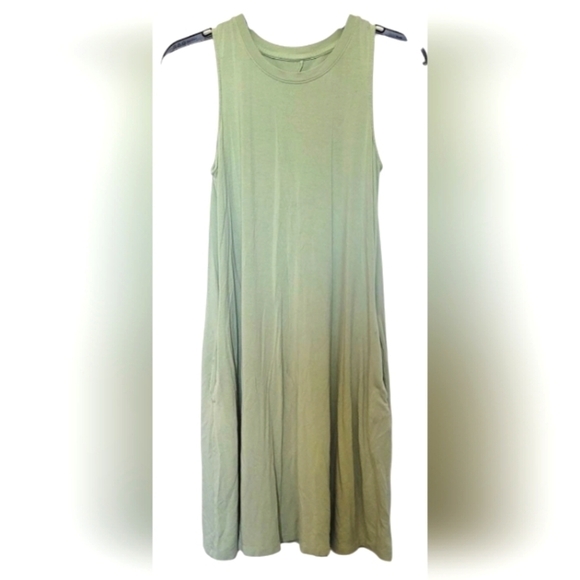 Time & True Sleeveless Green Dress - Picture 4 of 8